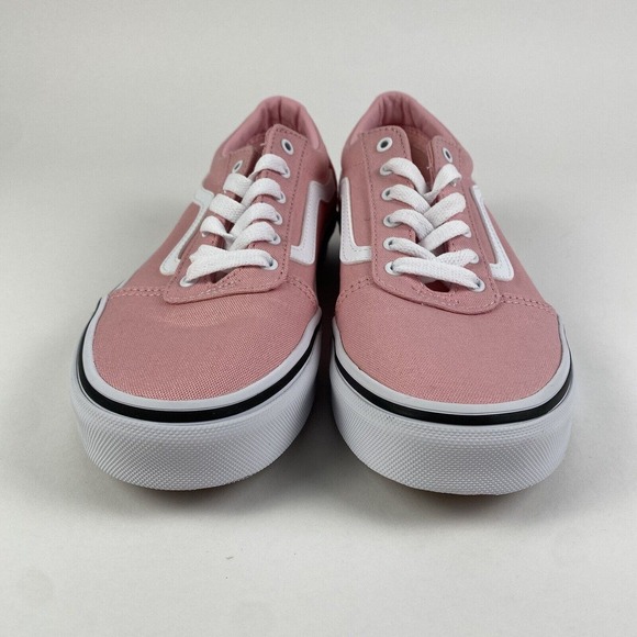 Vans Ward Canvas Sneakers Powder Pink Kids Size 3 Brand New - Picture 6 of 16